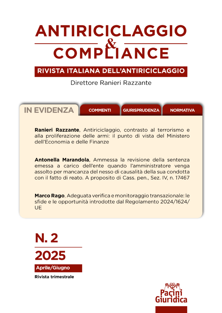 Fascicolo n. 2/2025 sfogliabile
