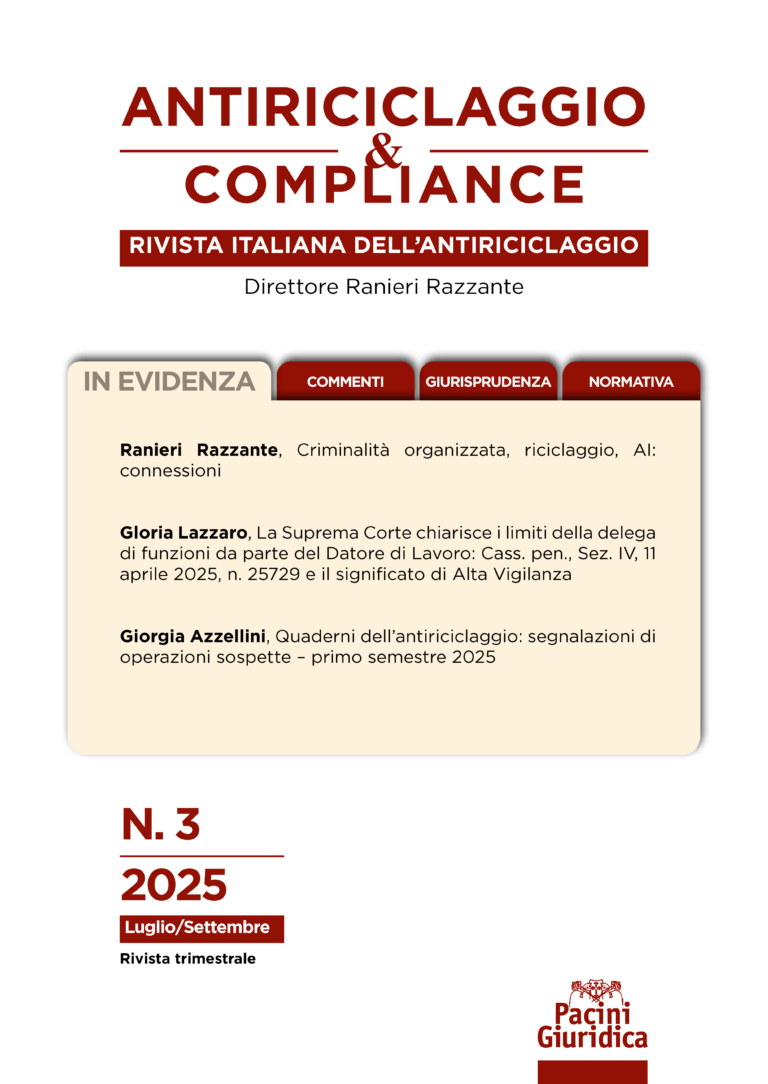 Fascicolo n. 3/2025 sfogliabile