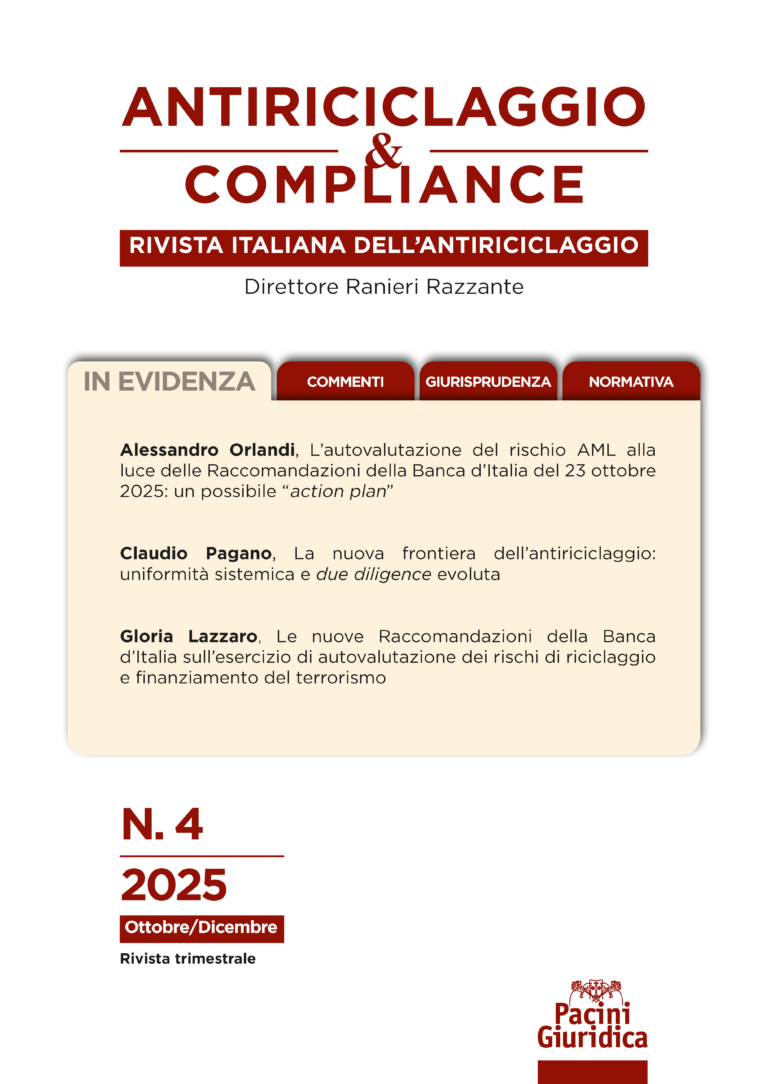 Fascicolo n. 4/2025 sfogliabile